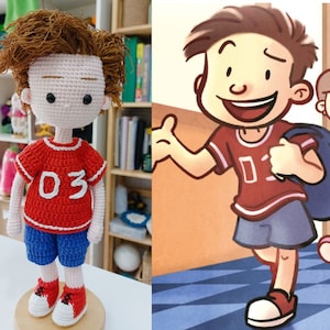 Custom Plush Commission, Custom Plush Doll, Custom Stuffed Animal, Custom Crochet Doll, Drawing Into Plush, Doll From Drawing