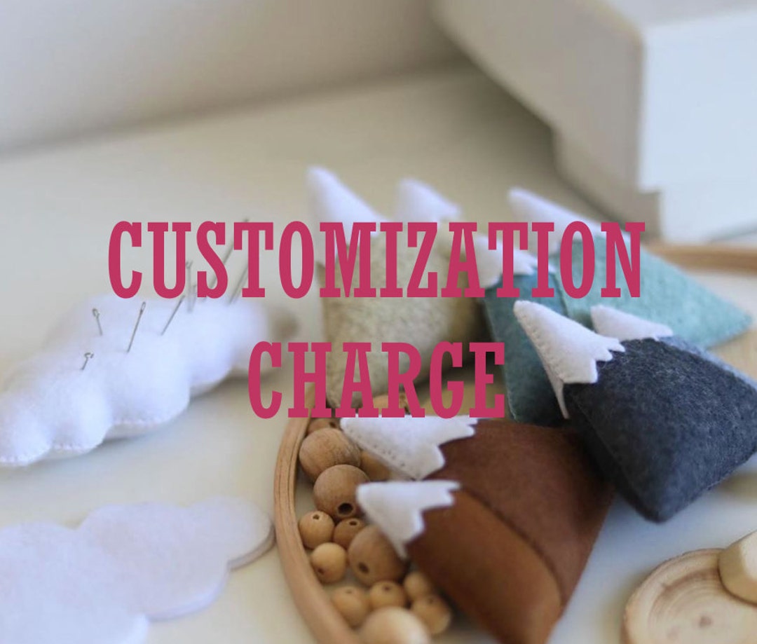 Customization or Personalization Charge Etsy Australia