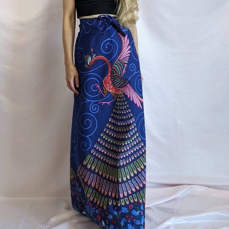 Blue Peacock Skirt main image 0