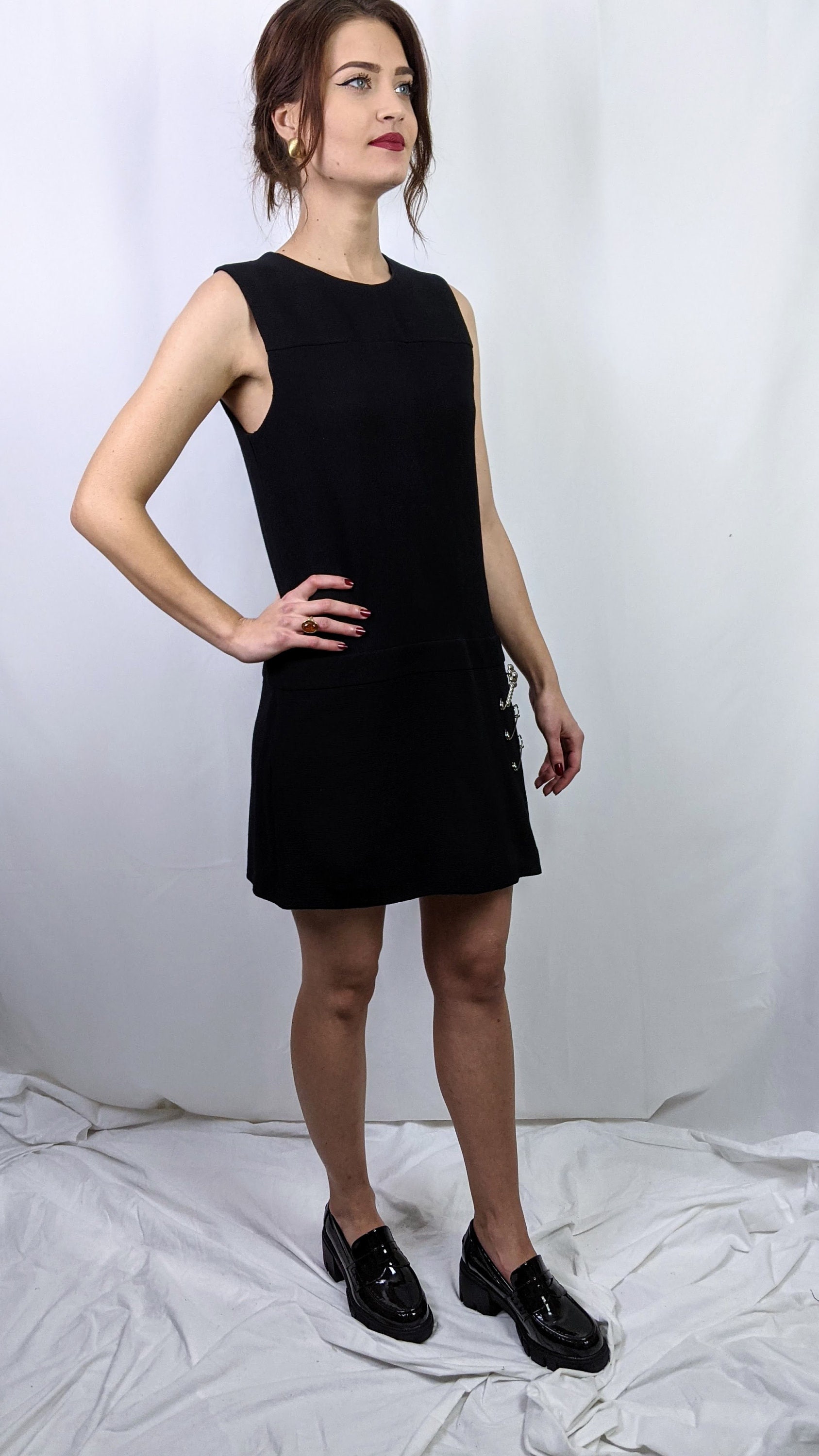 Vintage Y2K/ 90s Moschino Cheap and Chic 100% Wool Textured