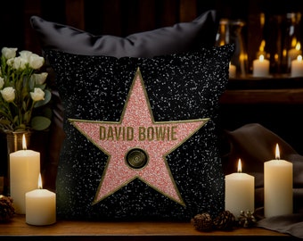 Hollywood Walk of Fame Cushion/Pillow. Our Bestselling design now available as a Personalised Cushion! 3 Sizes Available.