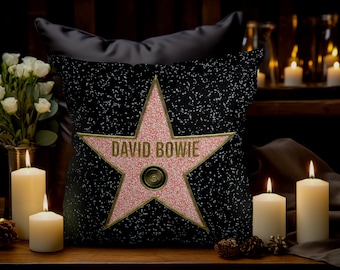 Hollywood Walk of Fame Cushion/Pillow. Our Bestselling design now available as a Personalised Cushion! 3 Sizes Available.