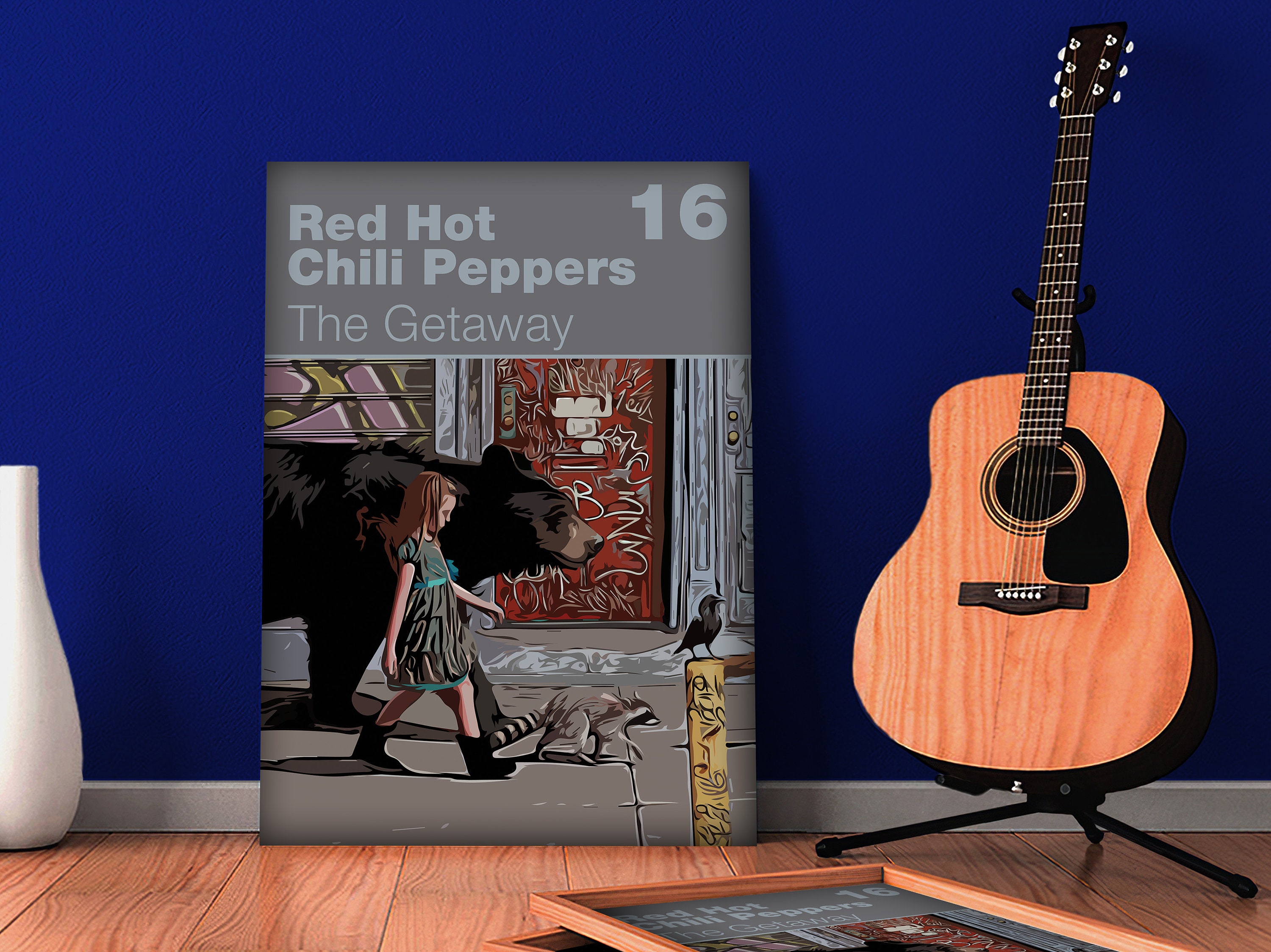 Red Hot Chili Peppers Album Cover Art Print/Music Poster In Etsy