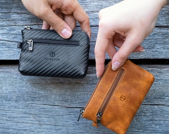 小物 INDIGO LEATHER STADS WALLET (MIDDLE) INDIGO LEATHER STADS WALLET (MIDDLE) – TMT OFFICIAL ONLINE STORE