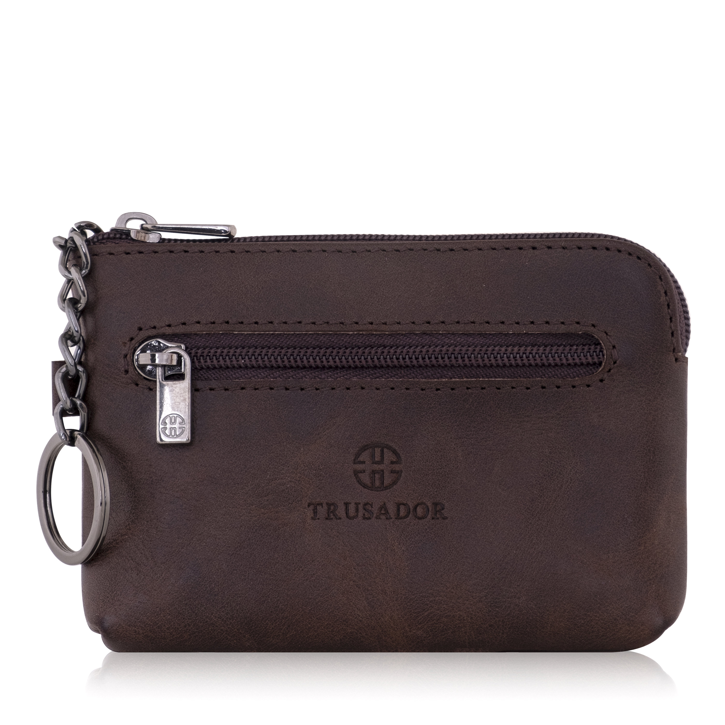 Handcrafted Pouch Leather Wallet•men and Women Purse Wallet