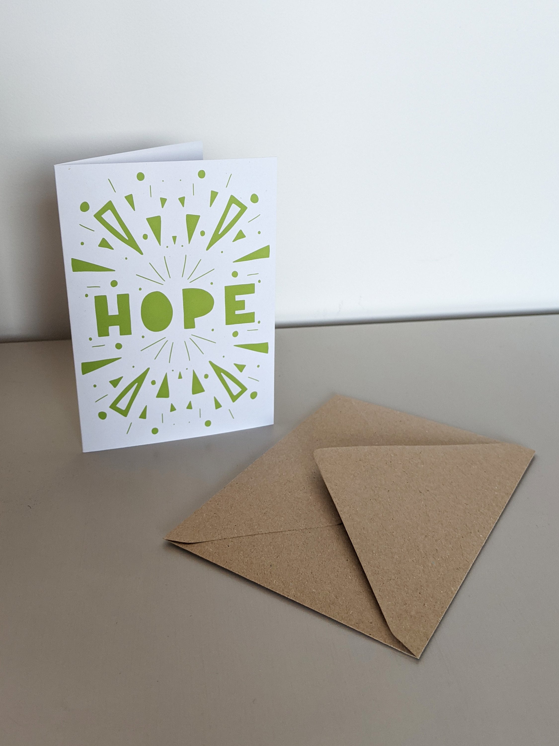 Hope Greetings Card Encouraging Card Hope Card Charity Etsy