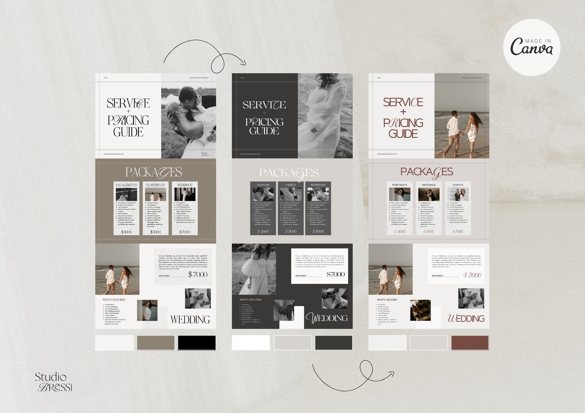 Photographer Pricing Guide Template Services and Pricing Guide Canva Photographer Pricing Guide Template Services and Pricing Guide Canva