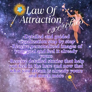 LAW of ATTRACTION - Manifest FAST with simple, guided exercises