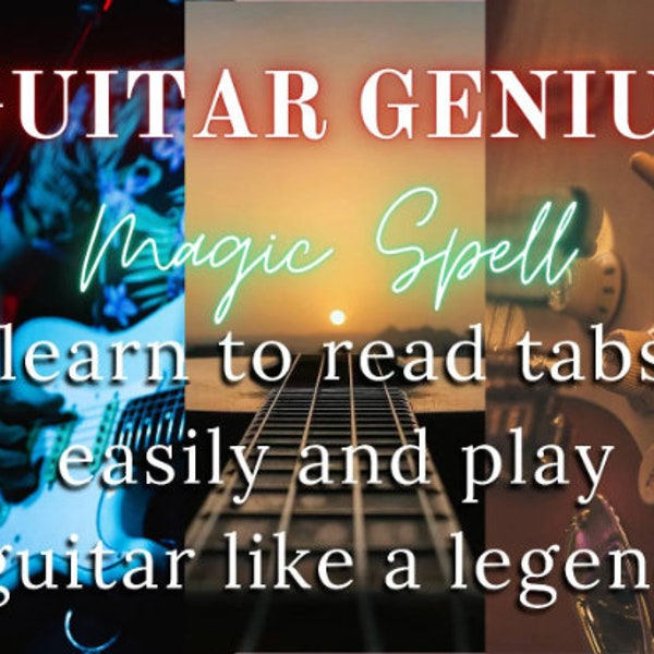 Become a Professional Guitarist, learn to read tabs and sheet music easily and be the best most appreciated guitarist