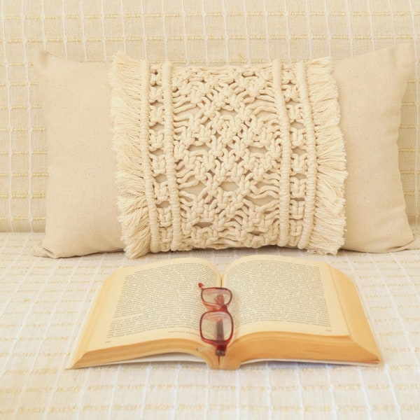 Macrame Pillow Etsy