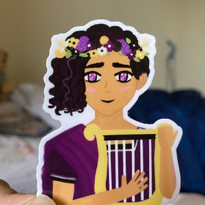 Orpheus with Lyre sticker | Greek Mythology