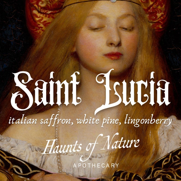 Saint Lucia Patron Candle