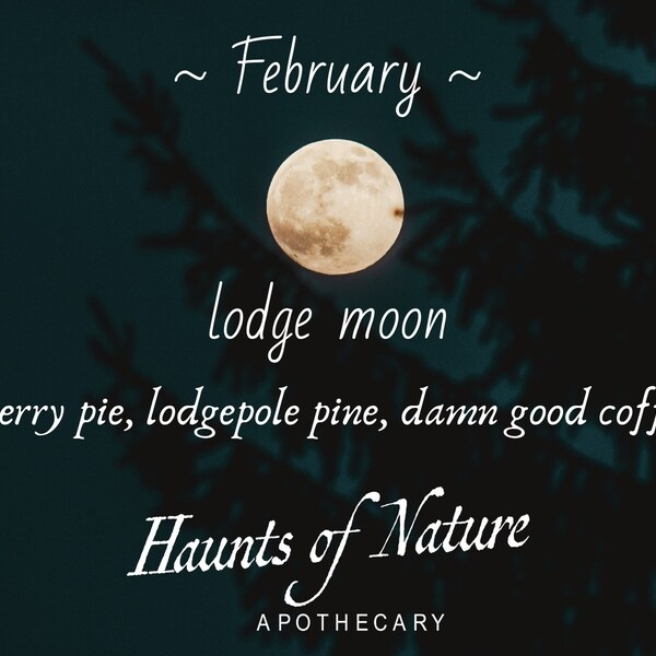 Lodge Moon Limited Edition February Full Moon Candle