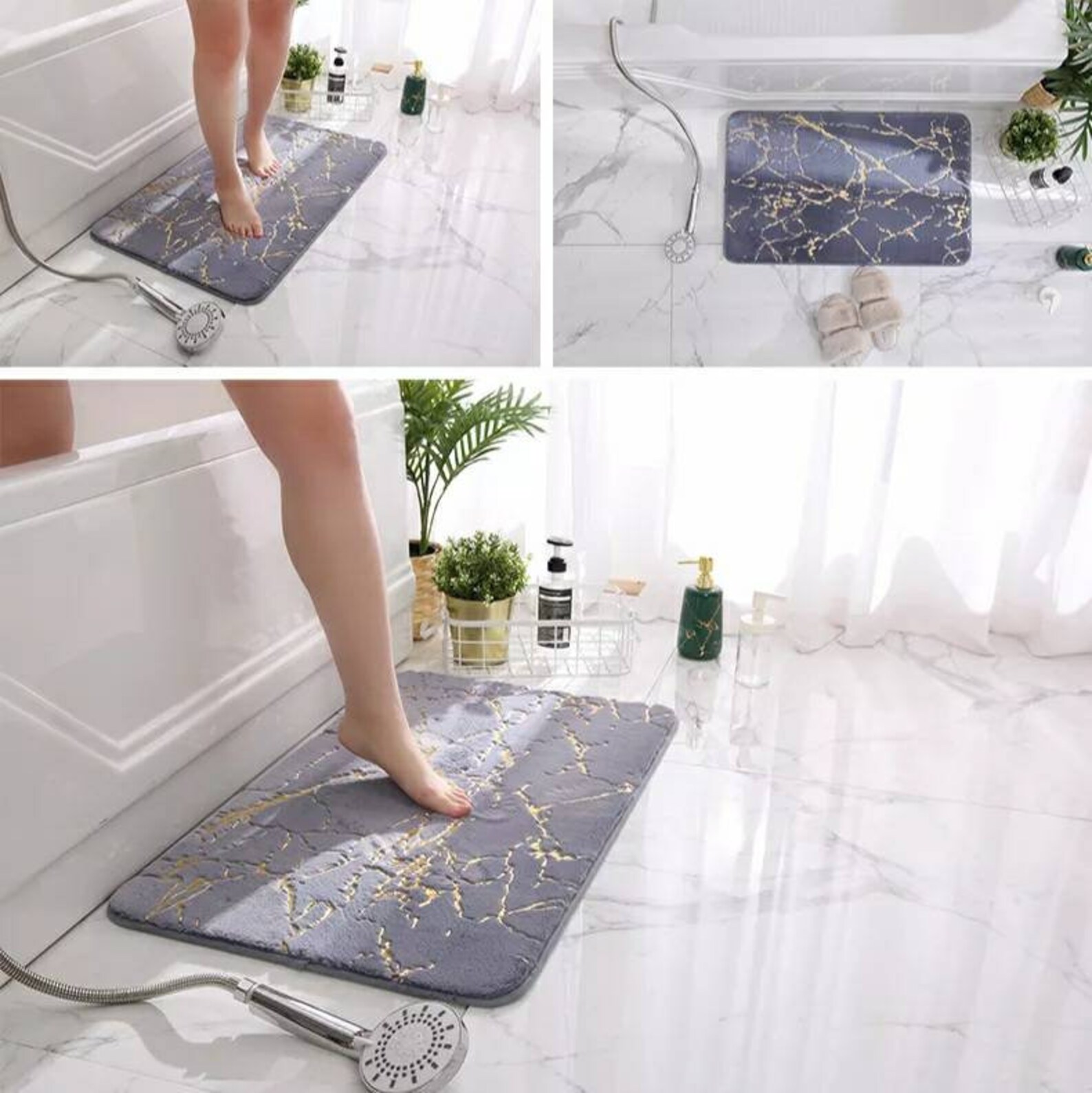 Soft Bathroom Mats Toilet Floor Mats Carpets Washroom Carpets Etsy