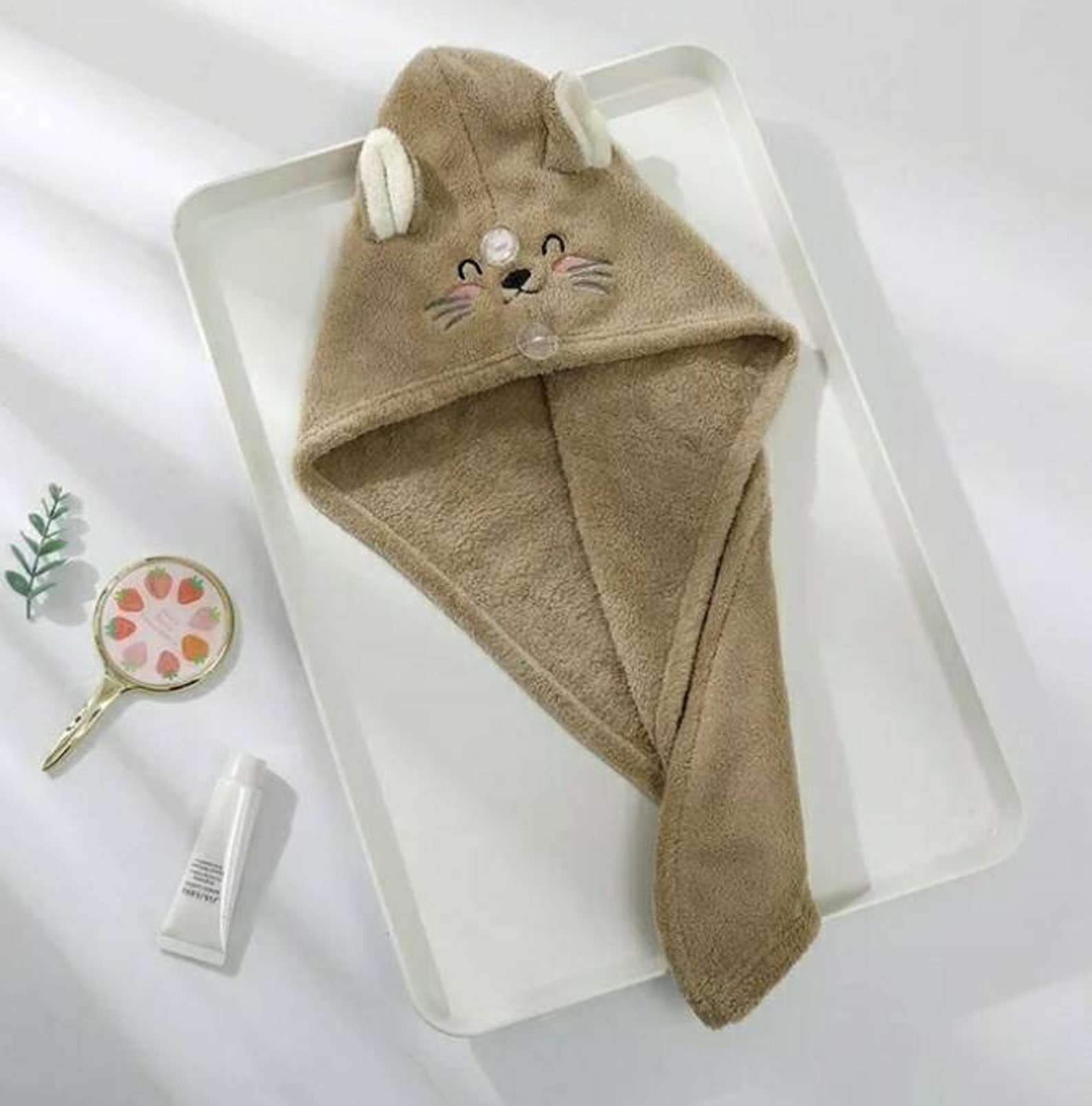 Badezimmerhandtuch Mikrofaser Ultra Saugfähig Trocken Haarhut | Etsy