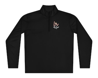 Pull léger quart de tour zippé
