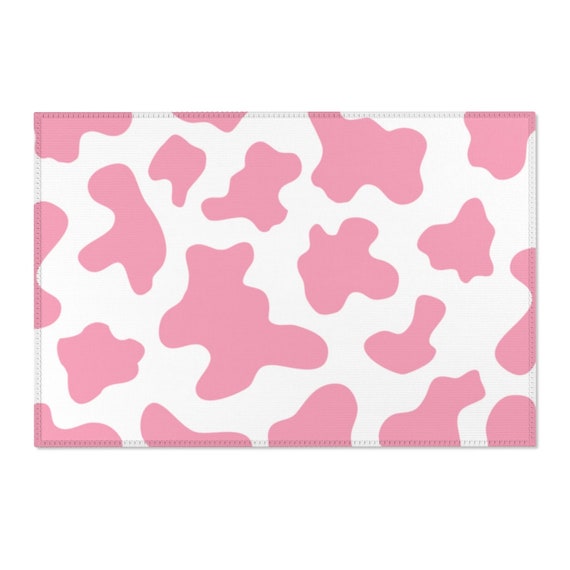 Pink Cow Rugs | Etsy