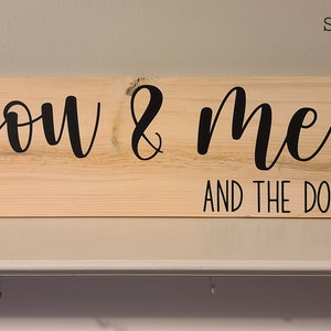 You & Me And The Dogs 2ft Teken