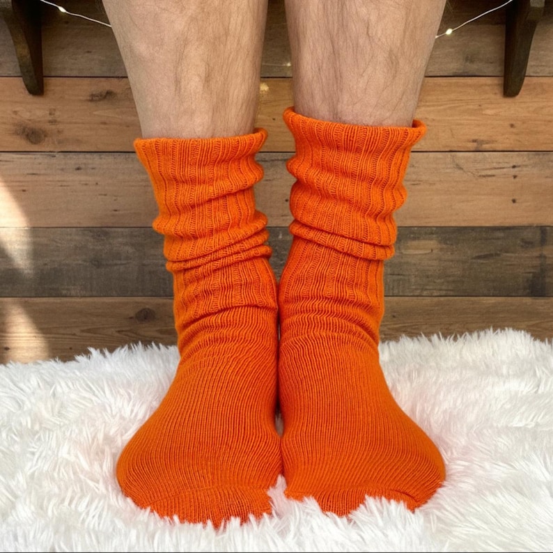 Vintage Gym Uniform Retro Cotton Crew Socks Made in USA Colorful ...