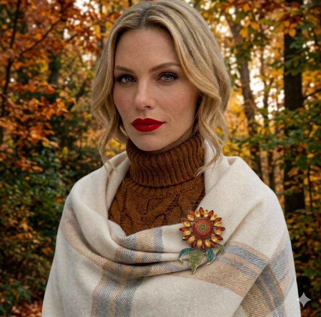 Chanel Sunflowers Scarf - Etsy