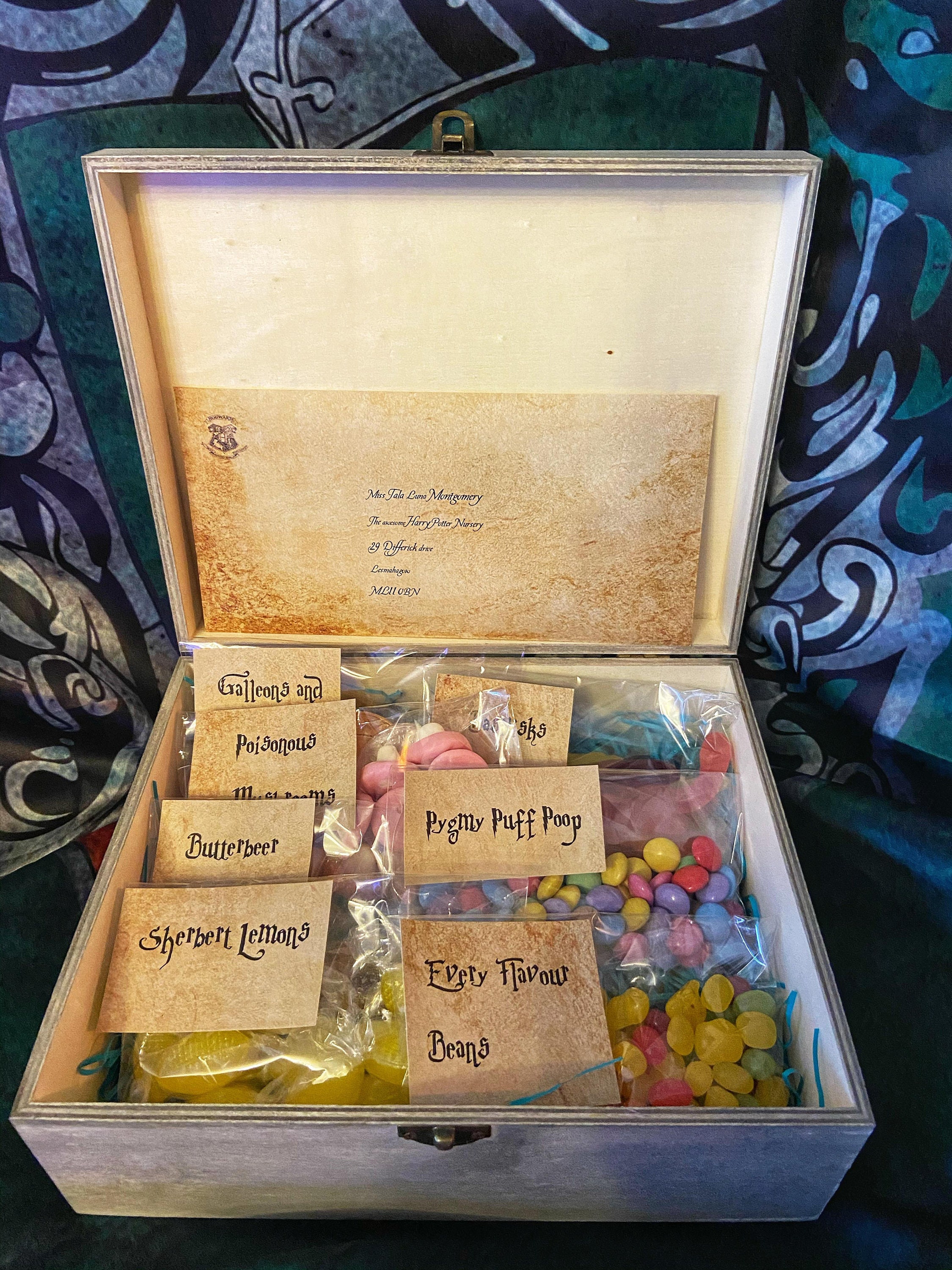 Harry Potter Themed Sweet Boxes Perfect Gift for a Harry | Etsy
