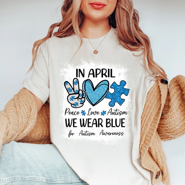 In April We Wear Blue Png, Autism Awareness Png, Autism Puzzle, We Wear Blue Png, Autism Glitter Png, Autism Awareness Png, Autism Accept