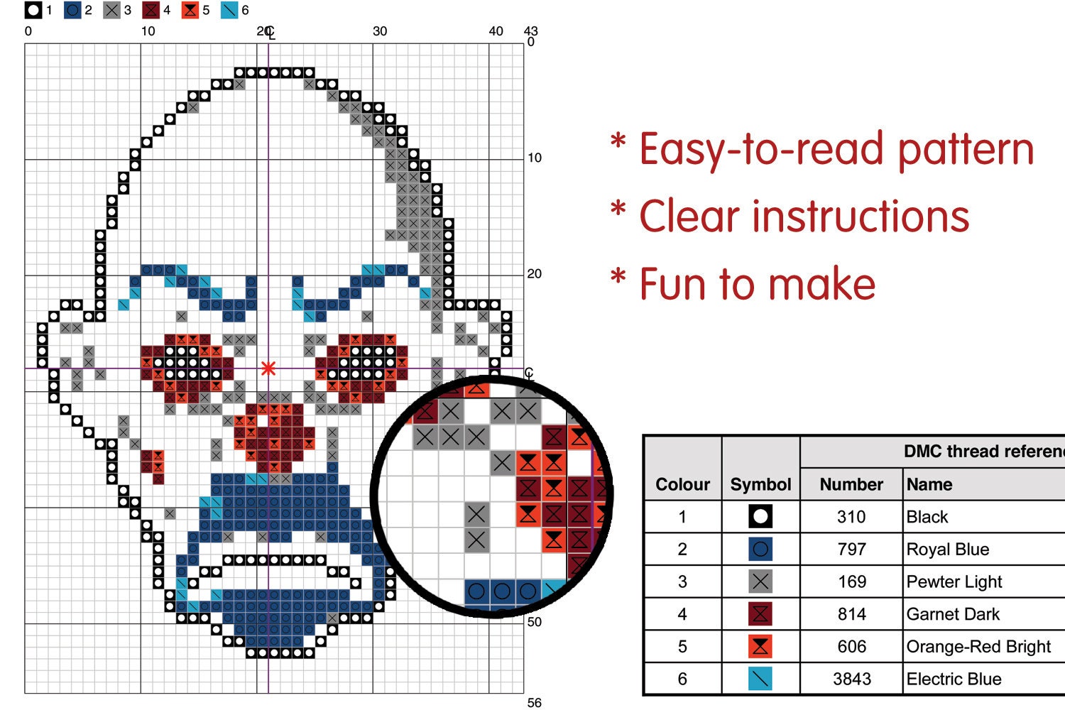 Cross Stitch Pattern Caramel Wafer Biscuit Choc01 Etsy
