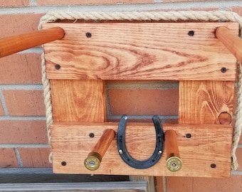The 1-Hatter: Horizontal Wall-Hanging Western Organization