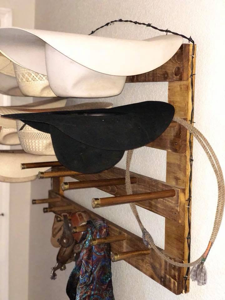Cowboy Hat Rack 9 Functional Western Decor Etsy