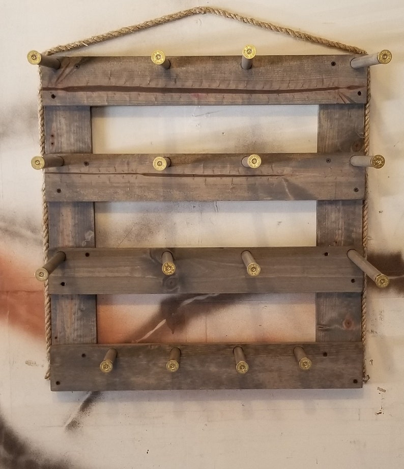 Rustic Cowboy Hat Rack 6 Hat Vertical Etsy