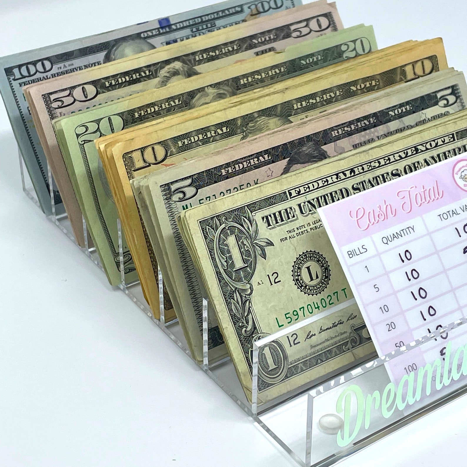 Cash tray for cash stuffing envelopes system Cash Envelopes Etsy