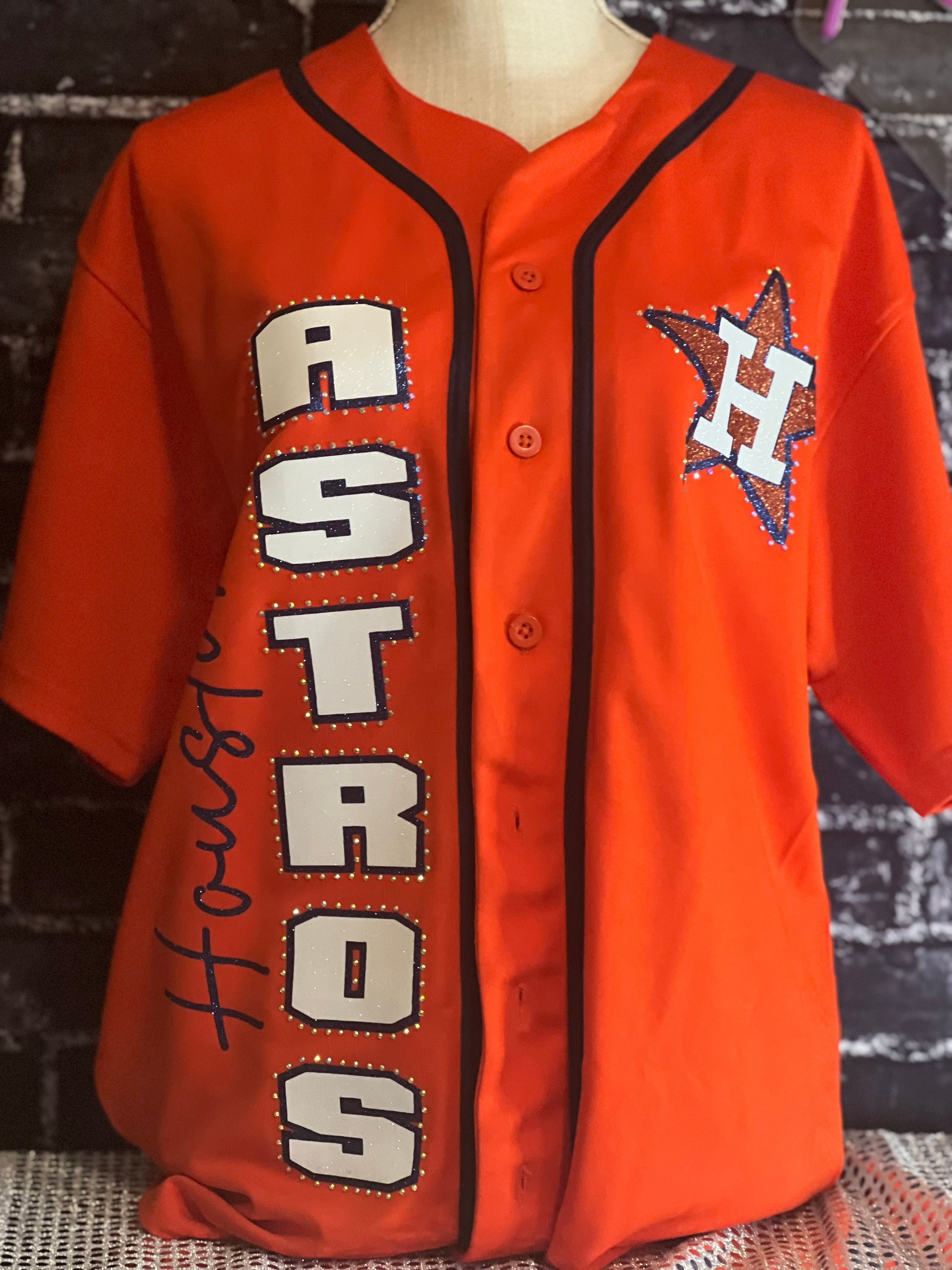 orange astros world series jersey