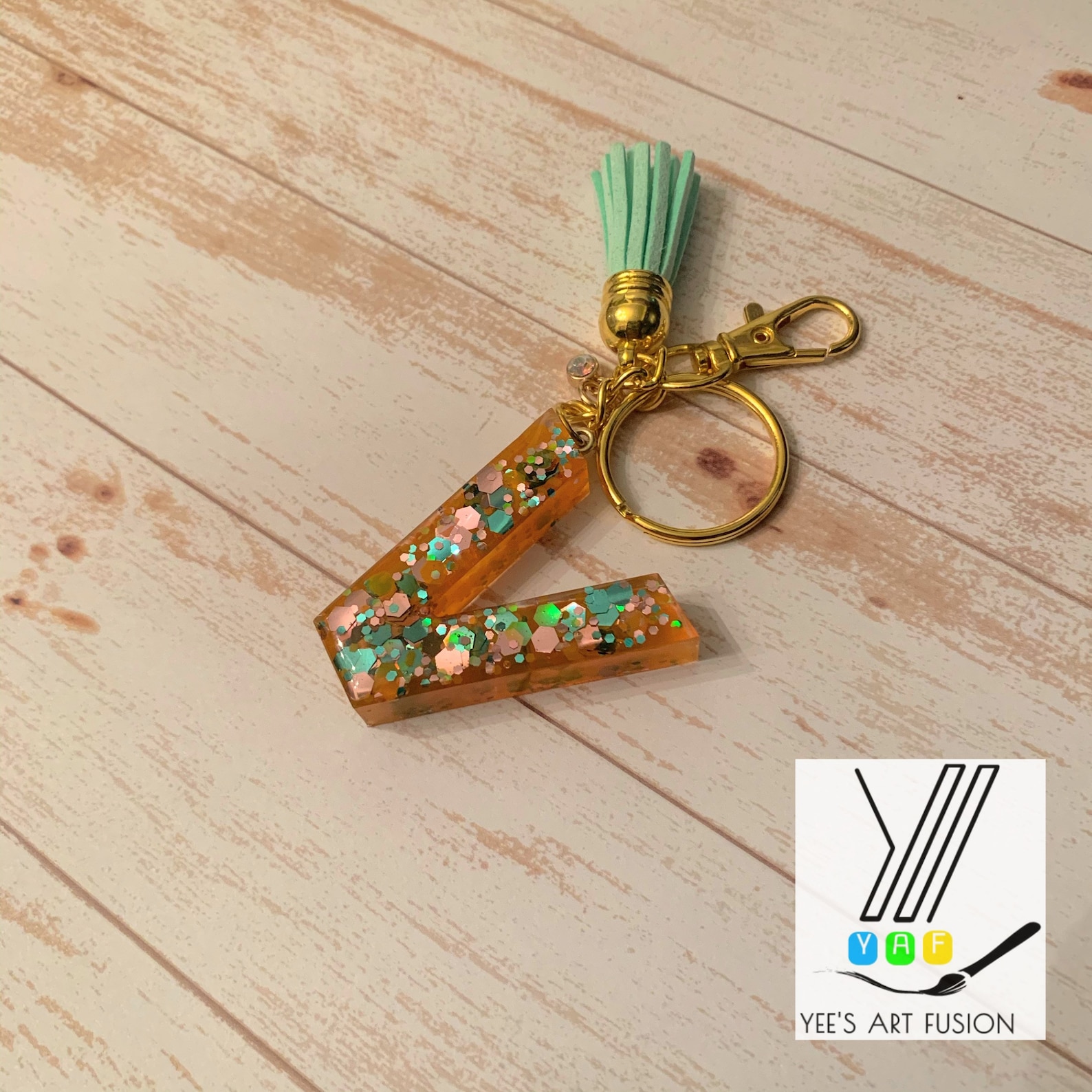 Confetti Collectionglitter Keychains Colorful Keychain Etsy UK