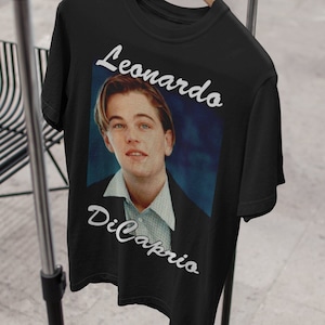 Leonardo DiCaprio Shirt, Leonardo DiCaprio Poster Vintage T-Shirt, Leonardo DiCaprio Young Unisex TShirt, Leonardo DiCaprio Sweatshirt Jw103