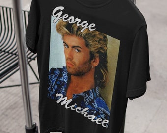 George Michael Shirt, George Michael Poster Vintage T-Shirt, George Michael Young Unisex TShirt, George Michael Sweatshirt Jw103