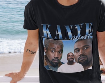 Camiseta Kanye West, Camiseta Kanye West, Camiseta Unissex Kanye West, Produtos de Moletom Kanye West, Roupas Kanye West