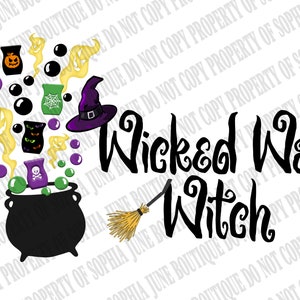 Wicked Wax Witch PNG | Digitale Download Datei, Sublimation Design, Wax Witch. Kessel, Hexe, Duft, Bubble, Wachs, Gespenst, Instant Download,