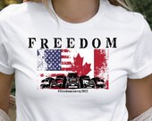 Freedom Shirt, Freedom Convoy 2022 Shirt, Trucker Convoy Shirt, Truckers for Freedom Shirt, Mandate Freedom t Shirt, Patriot Shirt