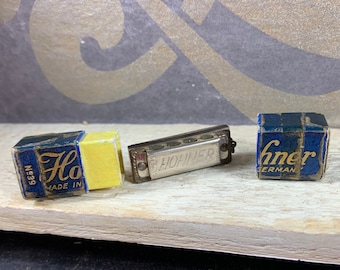Harmonica - Hohner - Made in Germany -mini harmonica - miniature music