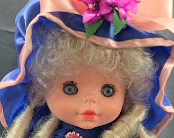 Auténtica vintage, esta Virginie - FIBA - años 70 - fabricada en Italia - muñeca de colección - muñeca de moda - DVSPOP