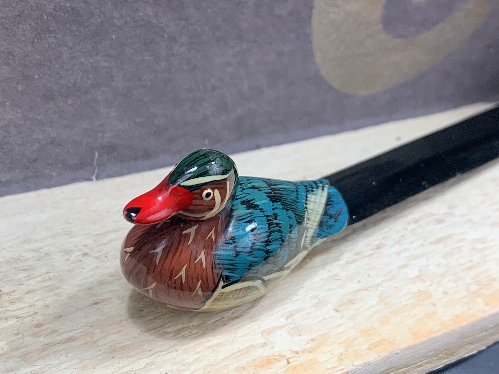 Very cute old colorful letter opener in excellent condition Etsy