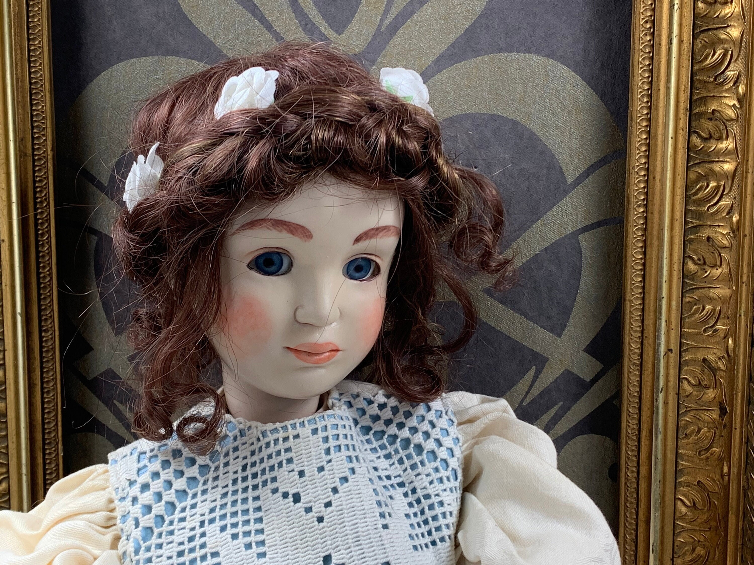 Grande Poupée Ancienne Celluloid – 63,5 Cm – Paris – Yeux Dormeurs?