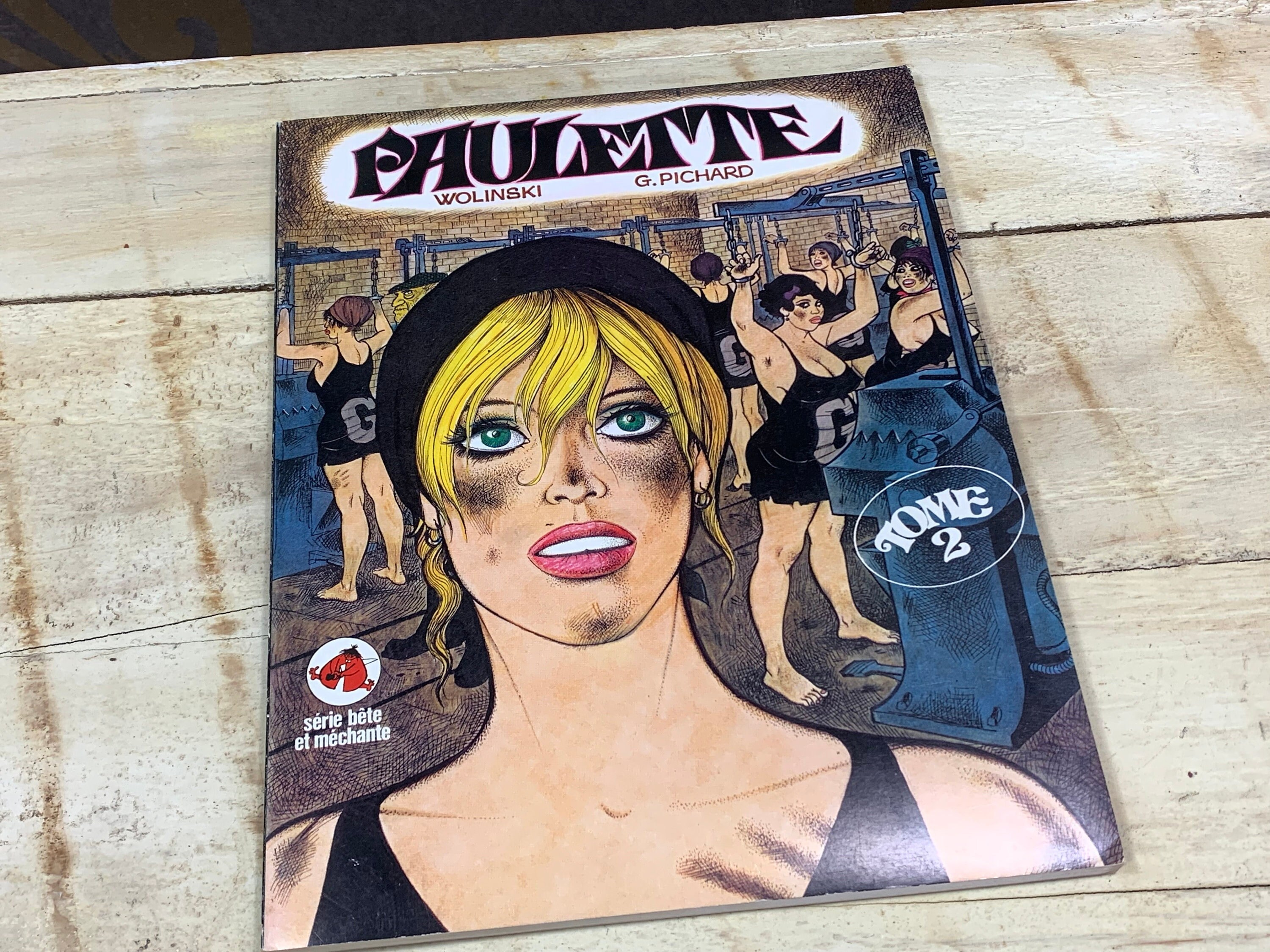 Paulette - Vintage-Comic - Frühe Ausgabe 1972 - Französischsprachig, Schwarzweiß
