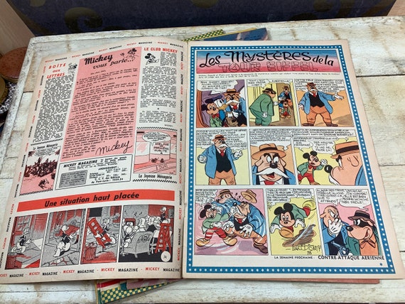 ミッキー マガジン - ドナルド - 1951 ～ 1952 ～ 1954 年の 8 号