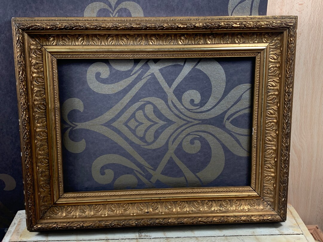 Antique Painting Frame Painting Frame Antique Wooden Etsy