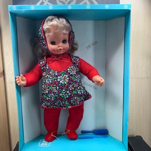 True vintage, this 55 cm tall Zanini & Zambelli - 80s - new in box - made in Italy - collection doll - fashion doll - DVSPOP