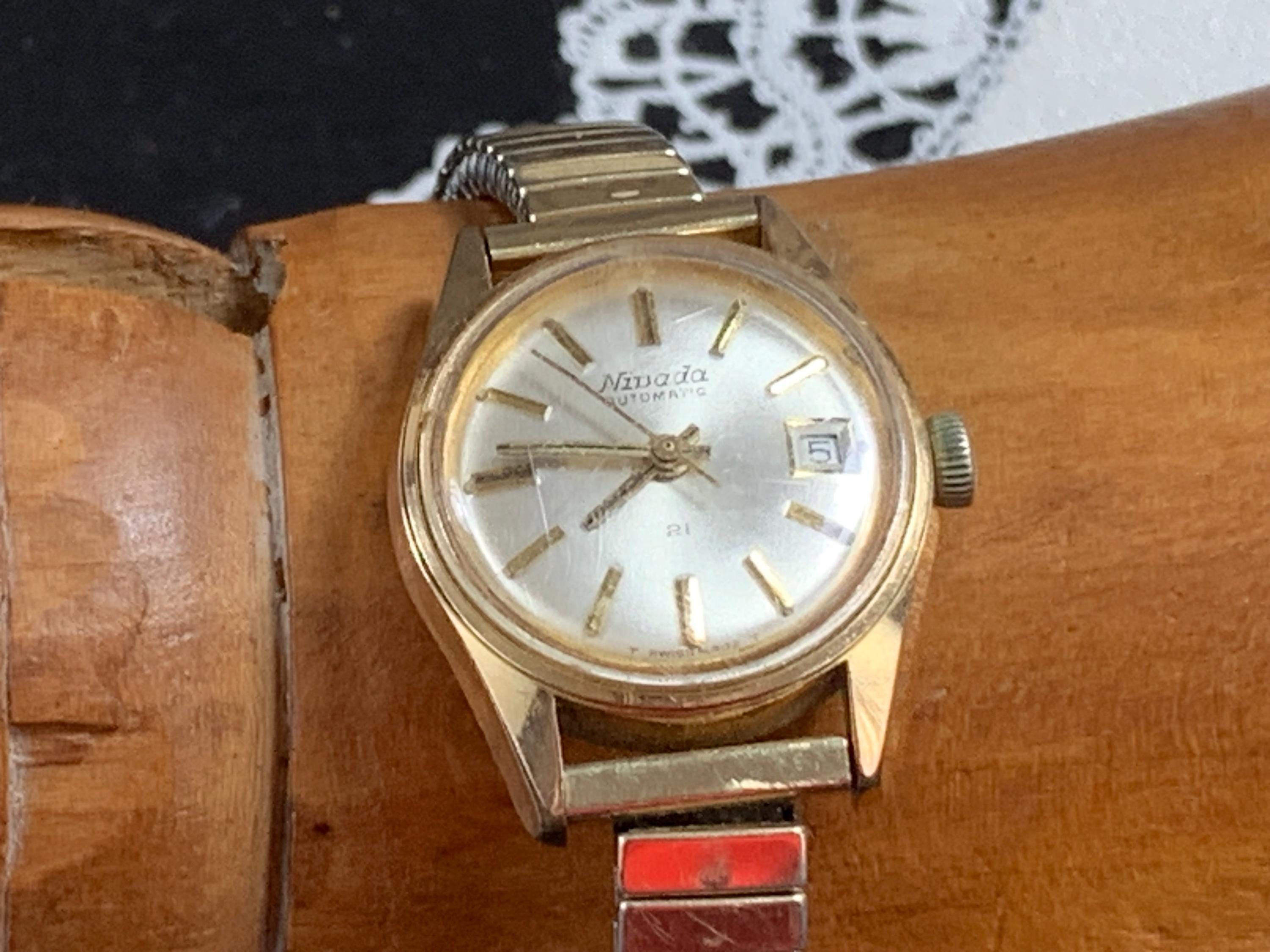 Vintage Nivada Women's Watch – Automatic – Swiss Made – 1960s – 21