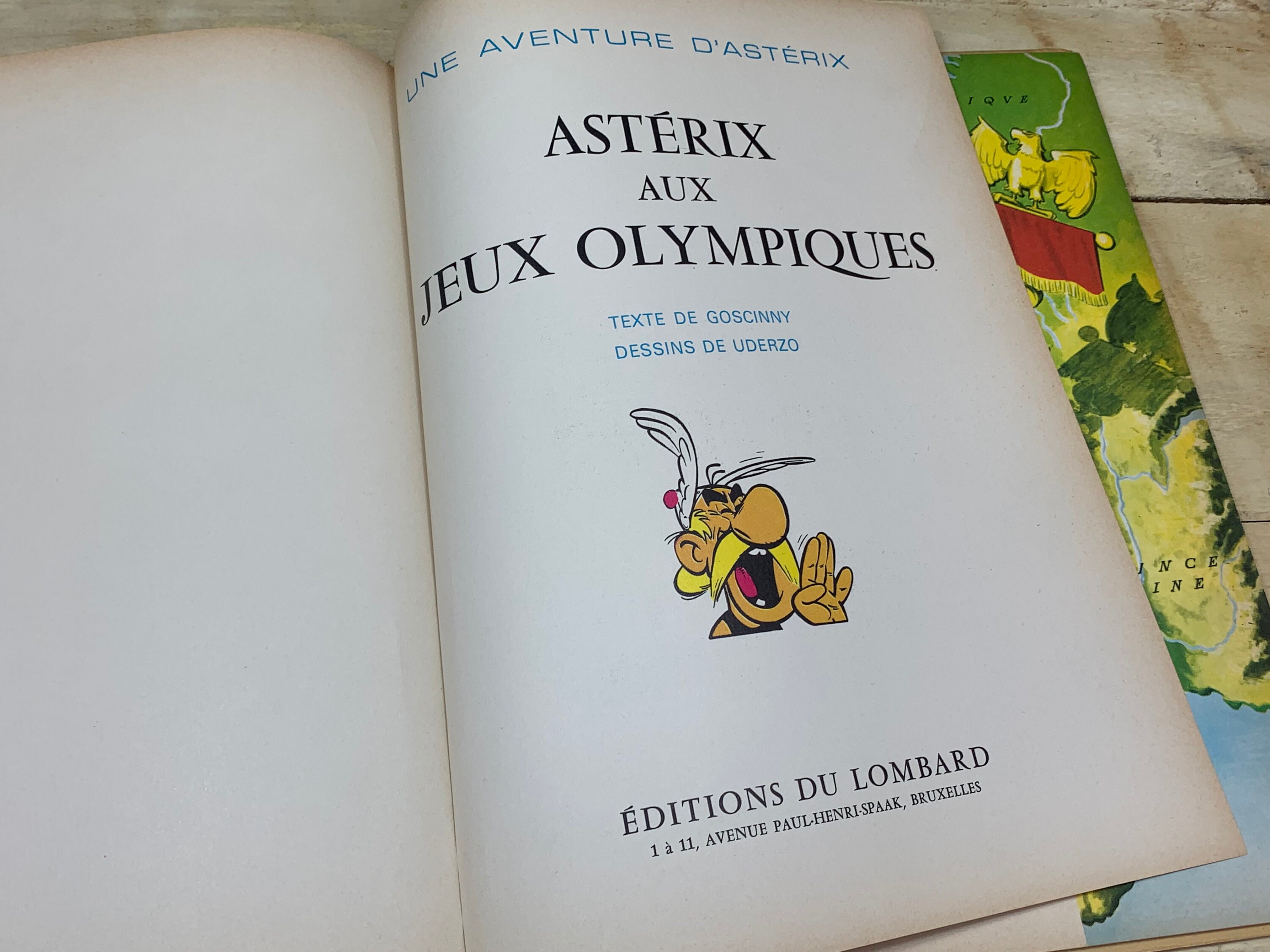 Astérix Comic Astérix Aux Jeux Olympiques Dessins De Uderzo Texte De