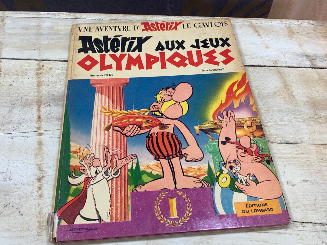 BD Astérix Astérix aux jeux olympiques Dessins de Uderzo Texte de