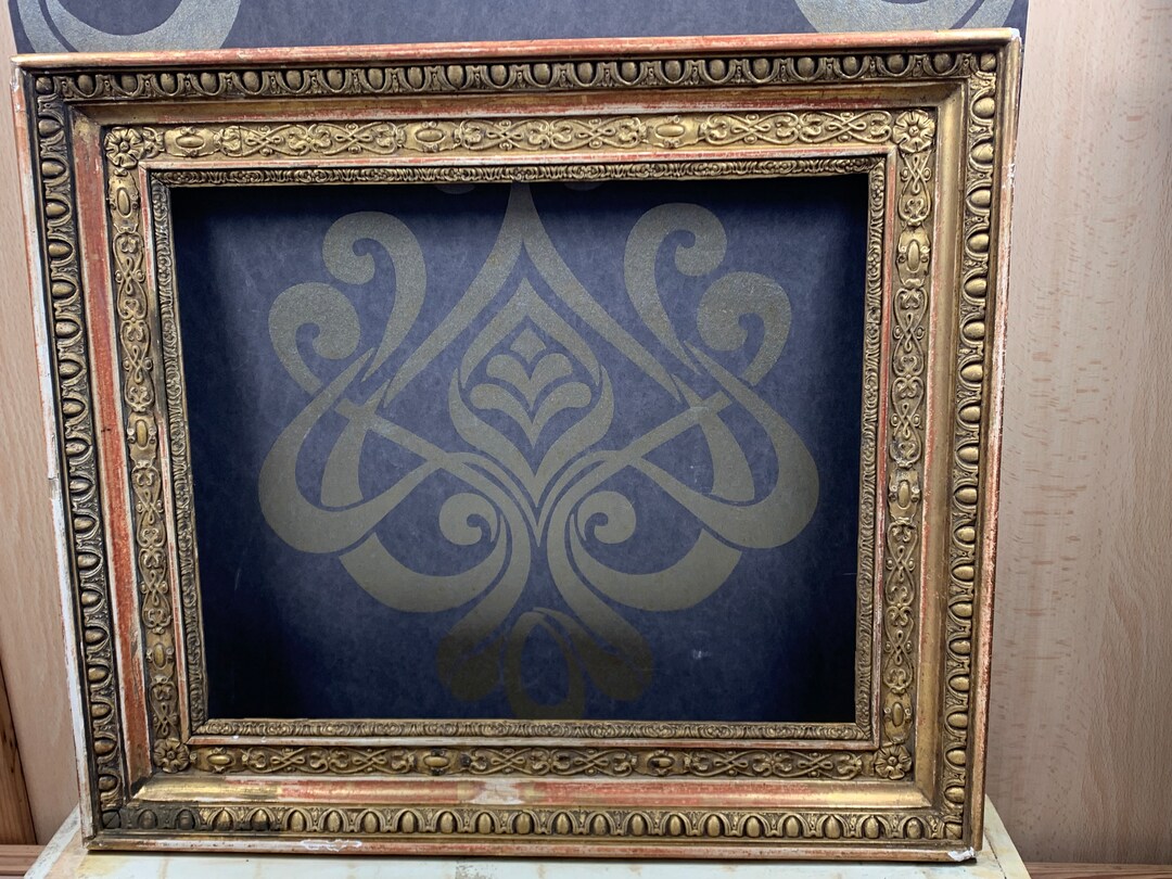 Antique Painting Frame Painting Frame Antique Wooden Etsy